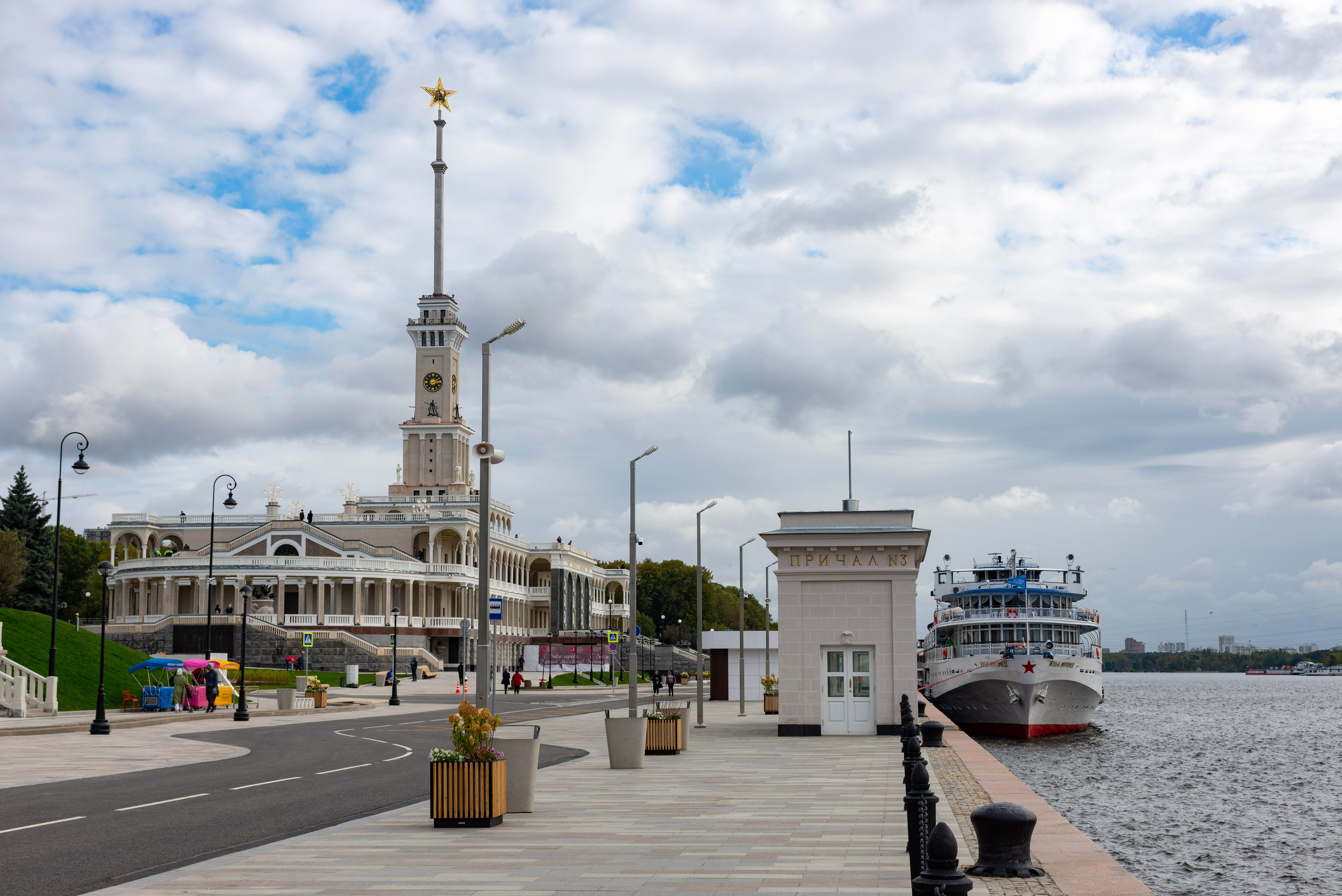 Северный Речной Порт Москва Фото